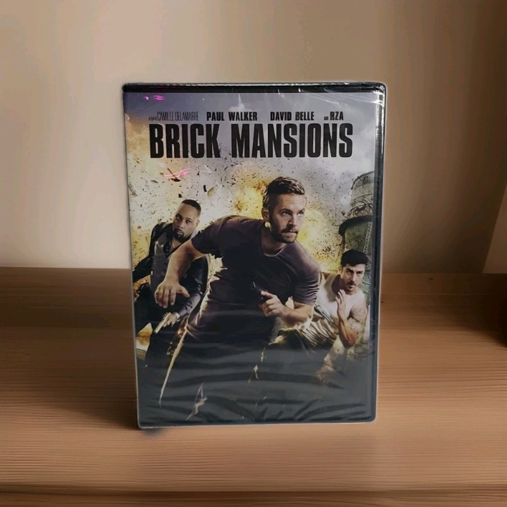 Brick Mansions (New DVD) Paul Walker, David Belle, RZA